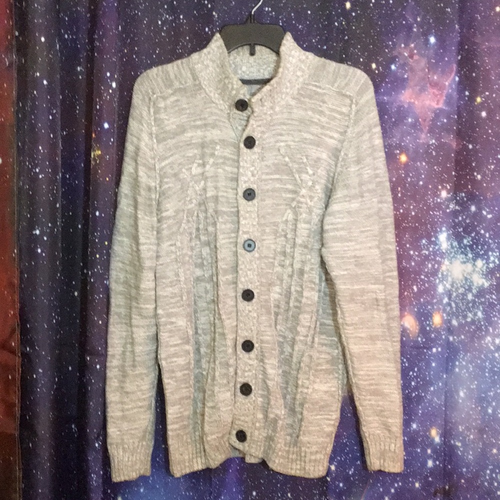 Trash Nouveau Grey Cardigan Sweater